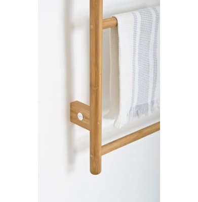 Arena Bamboo Wall Bar Towel Ladder